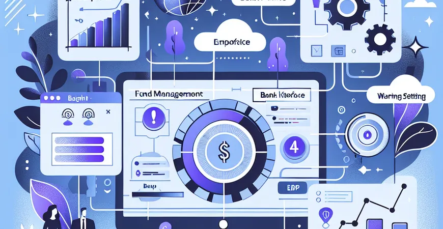 财务资金管理 ERP 实施：银行接口对接与预警设置